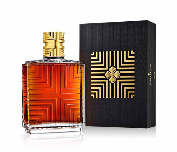 Maison Camus cognac bottle box