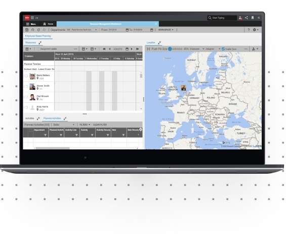 planning dashboard