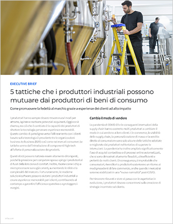 th 5 tactics industrial   manufacturers can borrow from the makers of consumer goods Executive Brief   Italian