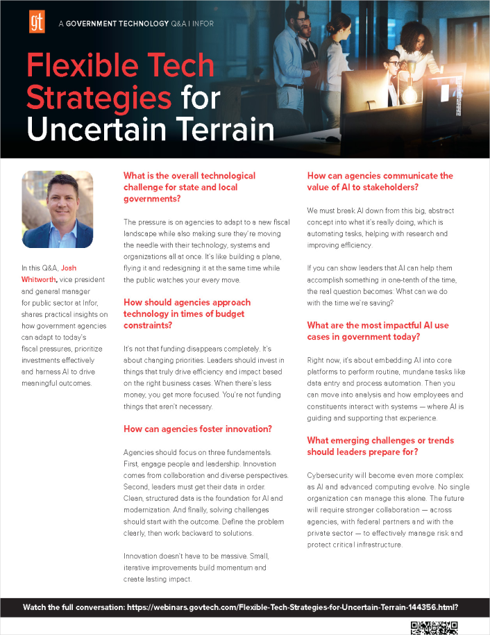 Flexible Tech Strategies for Uncertain Terrain, 3rd-party report, English-US