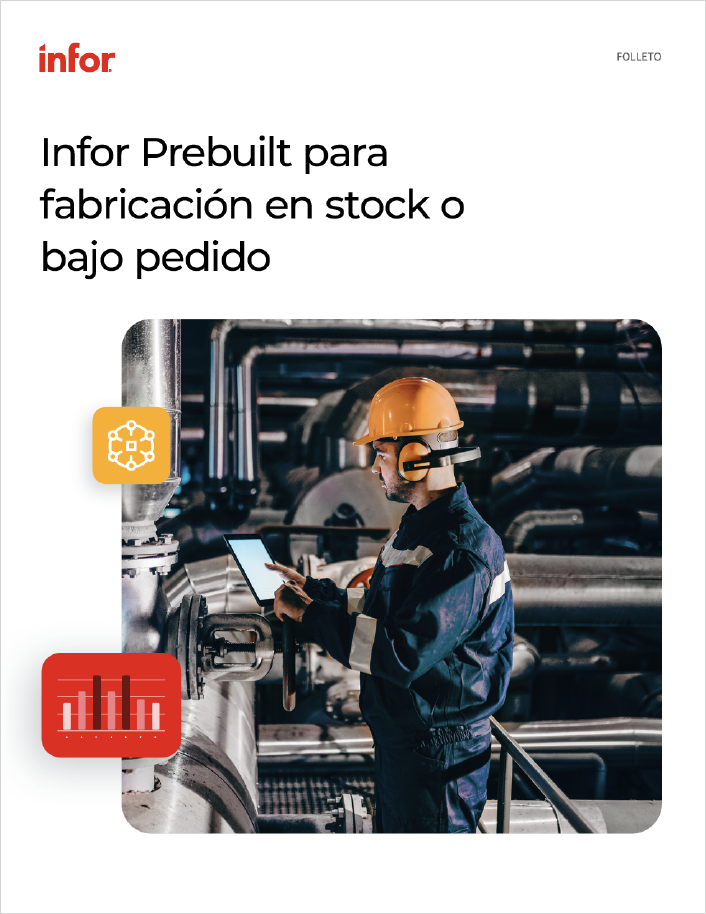 Infor LN Prebuilt ERP for Make to Stock
  Manufacturers Brochure Spanish LATAM 457px