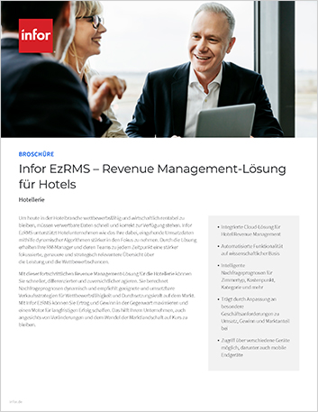 Infor EzRMS Hotel Revenue Management   Solution Brochure German 457px