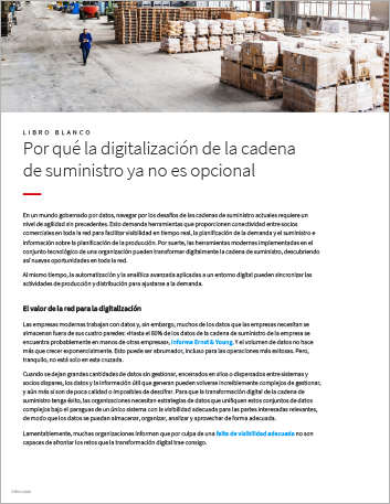 th Why supply chain digitization is no longer optional White Paper Spanish 