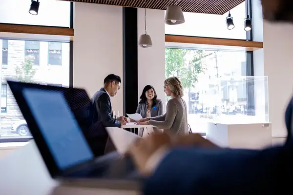 Meeting in a commercial bank
