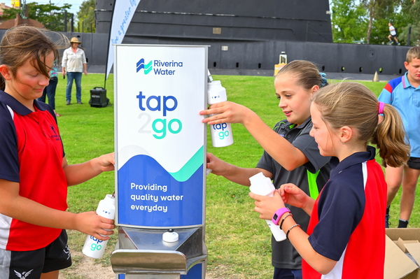 Riverina Water Customer - Water refill station in Riverina Water network