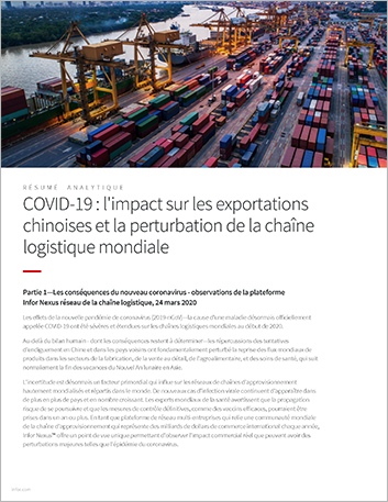 th COVID 19 Impact on China exports and   the disruption of the global supply chain Executive Brief French.png