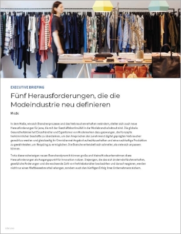 th Five challenges that are redefining the fashion industry Executive Brief German 457px