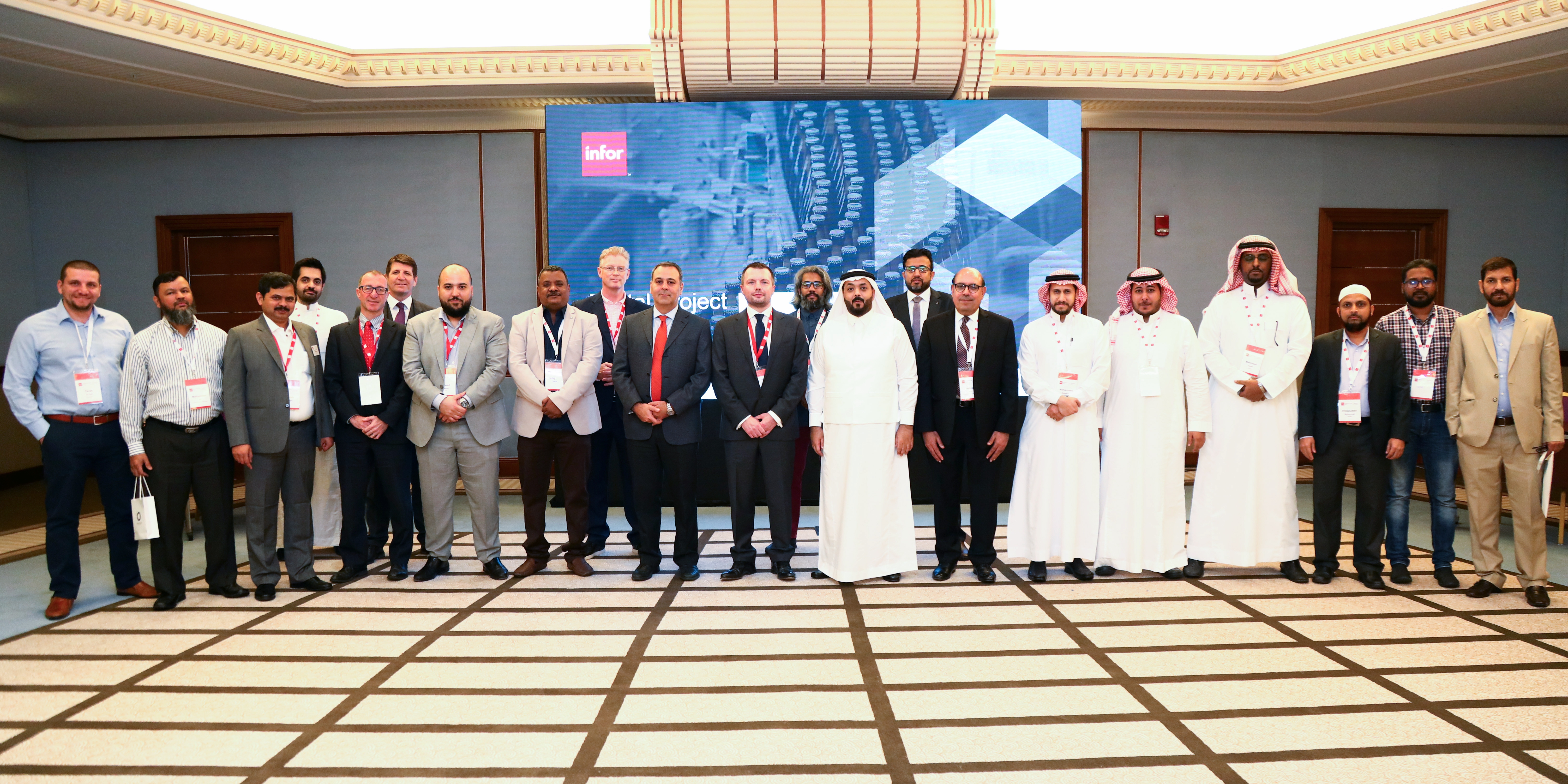 Executives gather for day of innovation and education with Infor at Saudi Bugshan HQ
