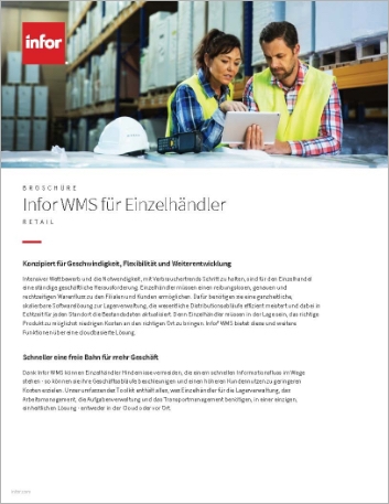 th Infor WMS for retailers Brochure German 457px