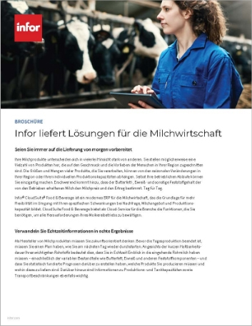 th Infor delivers solutions for the dairy industry Brochure German 457px