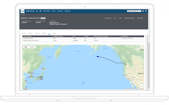 Infor Nexus Transportation Management