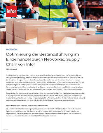 th Optimizing retail inventory through Infors Networked Supply Chain Brochure German 457px