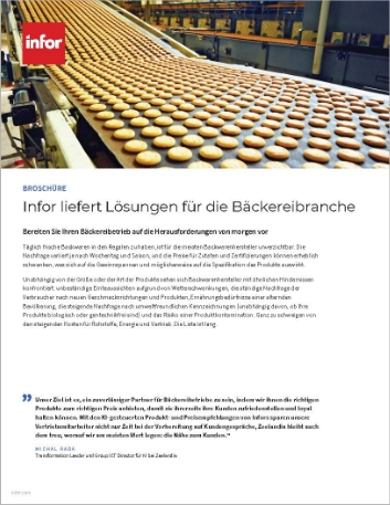 Infor delivers solutions for the bakery   industry Brochure German 457px