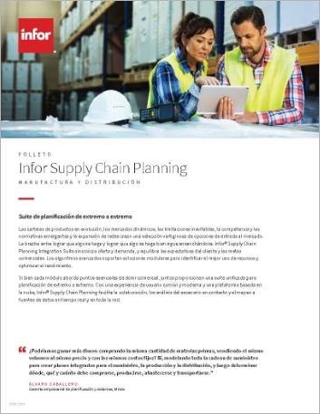 th Infor Supply Chain Planning Brochure Spanish LATAM 457px