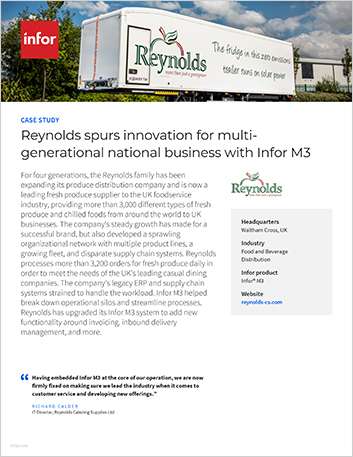 Reynolds spurs innovation for multi
  generational national business wiInfor M3 Case Study English 457px
