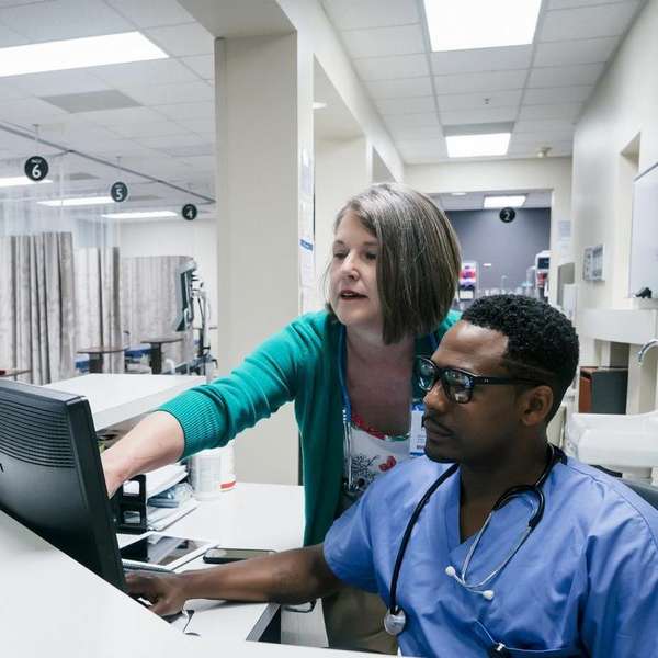 nurse station diverse