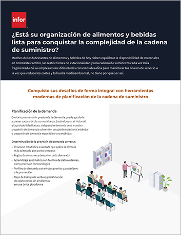 Is your FnB organization ready to conquer   supply chain complexity Infographic Spanish Spain 457px