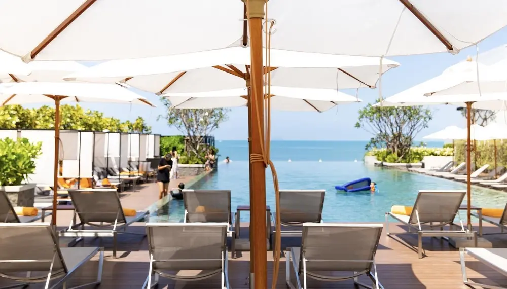 Luxury pool at Wyndham Hotels & Resorts