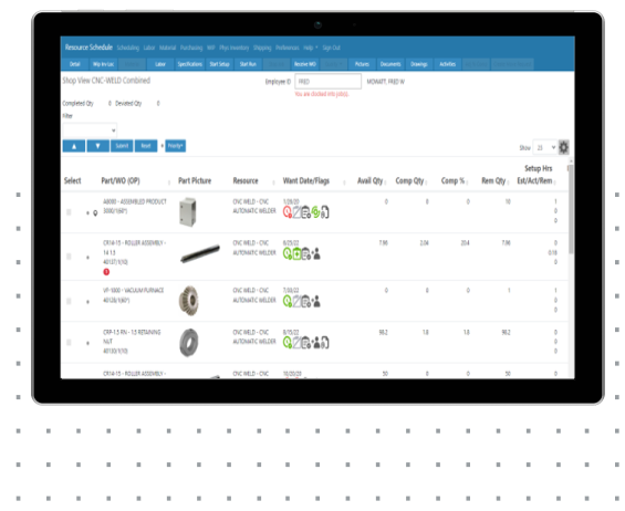 Automating the shop floor