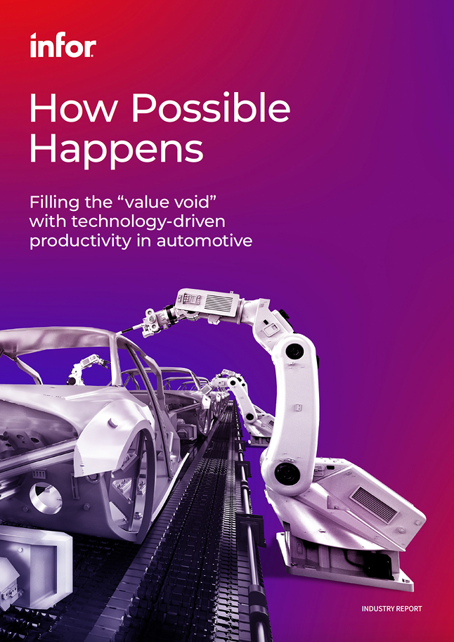 How Possible Happens - Filling the “value void” with technology-driven productivity in automotive