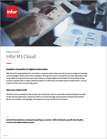 Sns-Brigh10 M3 Cloud | ERP brochure | Sns-Brigh10