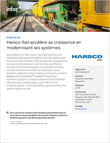 th Harsco Rail Case Study Cloud   Industrial Enterprise and Equipment NA French France