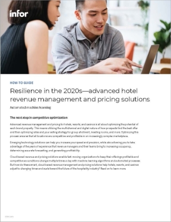 Resilience in the 2020s - Advanced hotel revenue management tnad pricing solutions