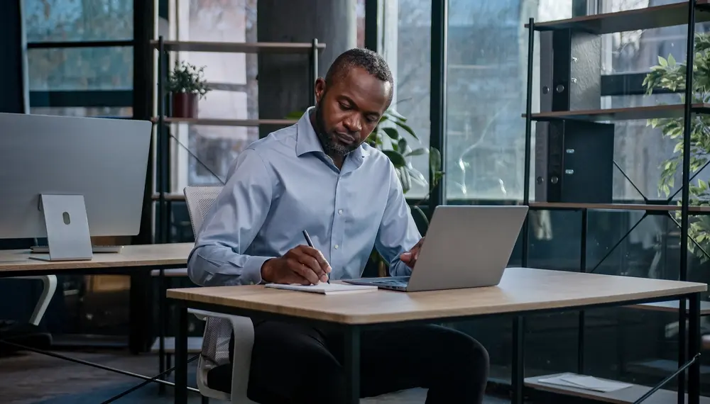 Support professional working remotely