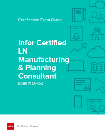 Exam Guide LN Manufacturing Planning Consultant