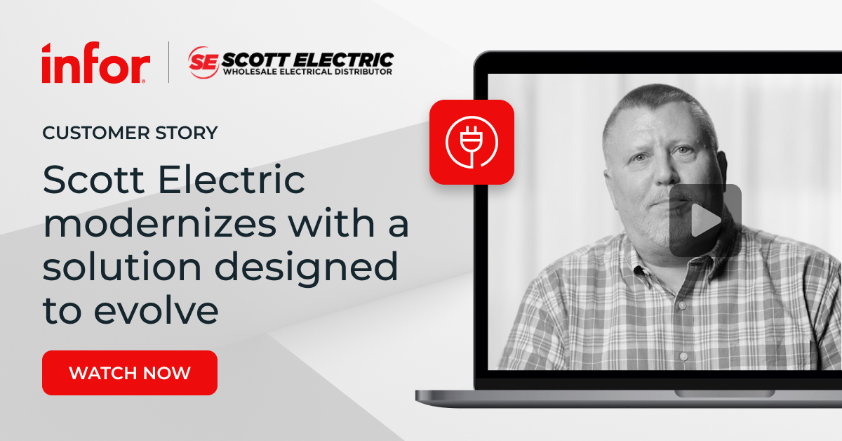 Scott Electric protects next-day delivery | Infor
