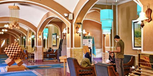 guests Dubai lobby