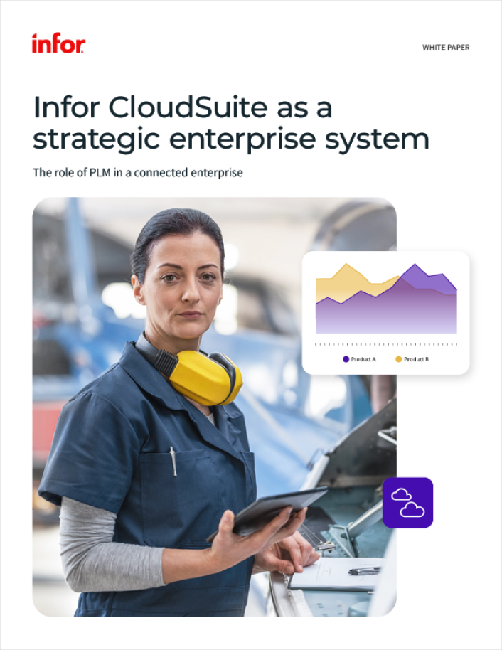 White Paper Infor CloudSuite as strategic enterprise system Thumb Image 706x914px English 0824