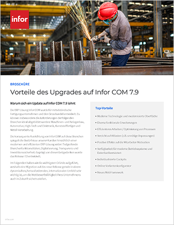 Top reasons to upgrade to COM 7.9 Brochure German 457px