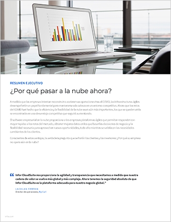 th Why move to the cloud now Executive Brief Spanish Spain