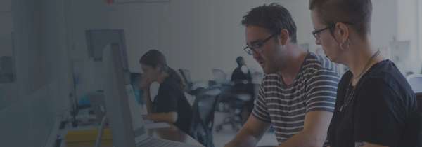 People sitting at a desk