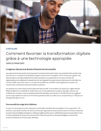 th How CFOs can drive transformation with   the right technology White Paper French France 457px