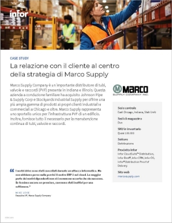 th Strengthening Marco Supplys   security stance to remain a top performing supplier Case Study Italian