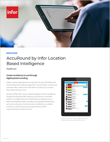 AccuRound by Infor Location Based Intelligence Brochure English