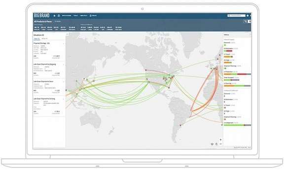 logistics screen