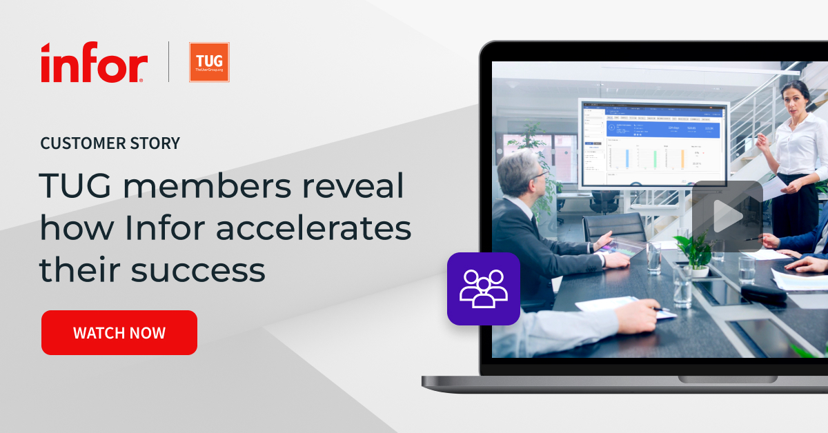 TUG members outline Infor's impact on their success