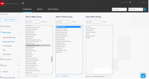 Advanced Menu Management for restaurant POS aligns restaurant operations and menus.