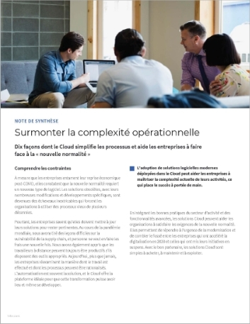 th Conquering business complexity   Executive Brief French
