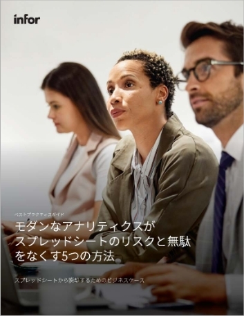 th Five ways modern analytics reduce spreadsheet risk and inefficiency Best   Practice Guide Japanese 1