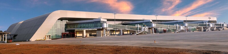 India airport terminal