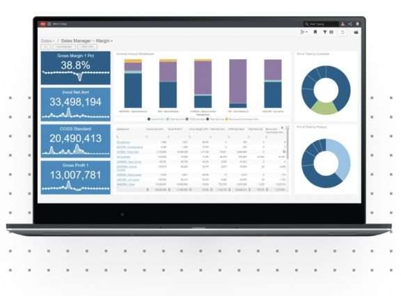 Schermata del software per l'abbigliamento nel cloud multi-tenant per i marchi di moda, con aggiornamenti automatici delle funzionalità, che consente di innovare al proprio ritmo.