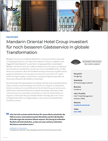 th Mandarin Oriental Hotel Group invests in global transformation to delight Guests Case Study German 457px 1