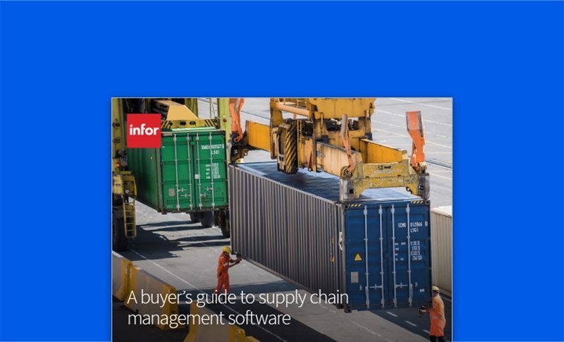 buyers guide to supply chain management software eBook