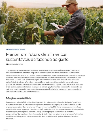 th Maintain a sustainable food future   from farm to fork Executive Brief Portuguese Brazil 457px