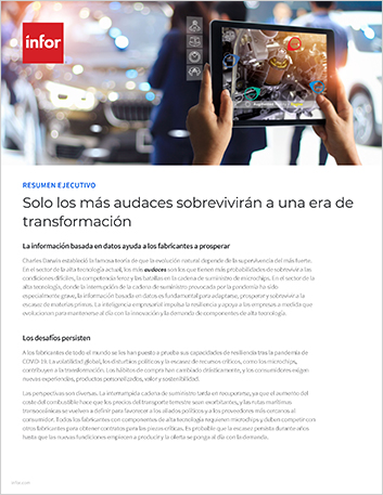 Only the smartest will survive an era of   disruption Executive Brief Spanish Spain 457px