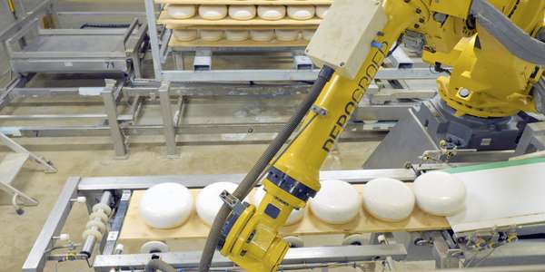 amalthea production line robotic arm